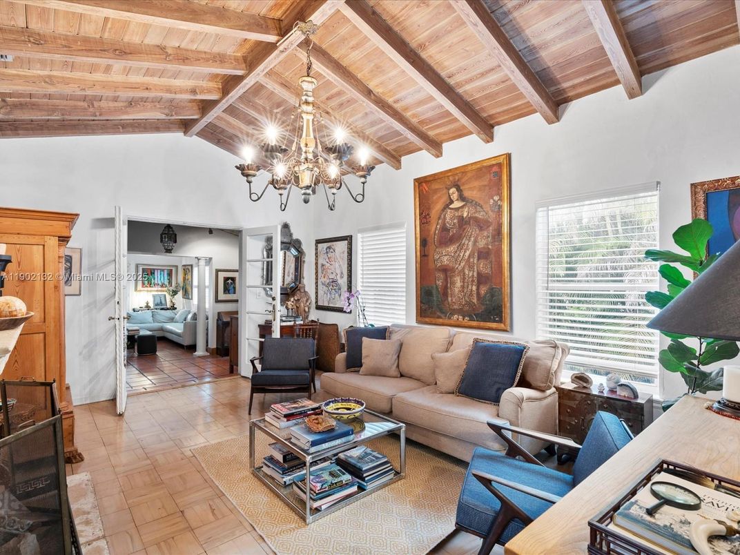 Chandelier, Interior, Living room, Wooden Beams, Wooden Ceilings