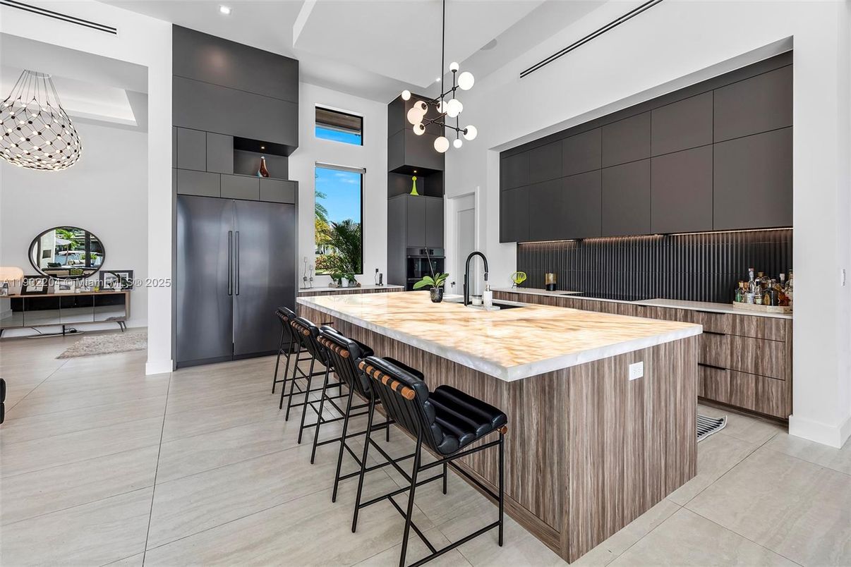 Interior, Kitchen, Pendant Lights, Recessed Lighting