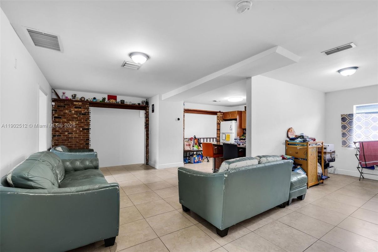 Interior, Living room, Stone Walls