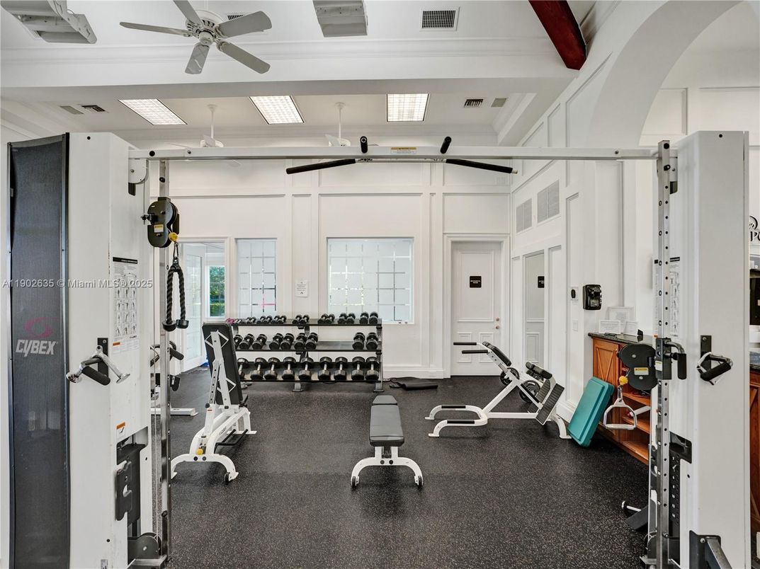 Fitness Equipment, Gym, Interior