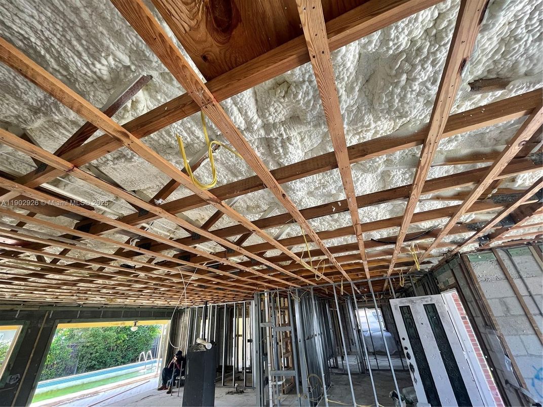 Interior, Wooden Beams