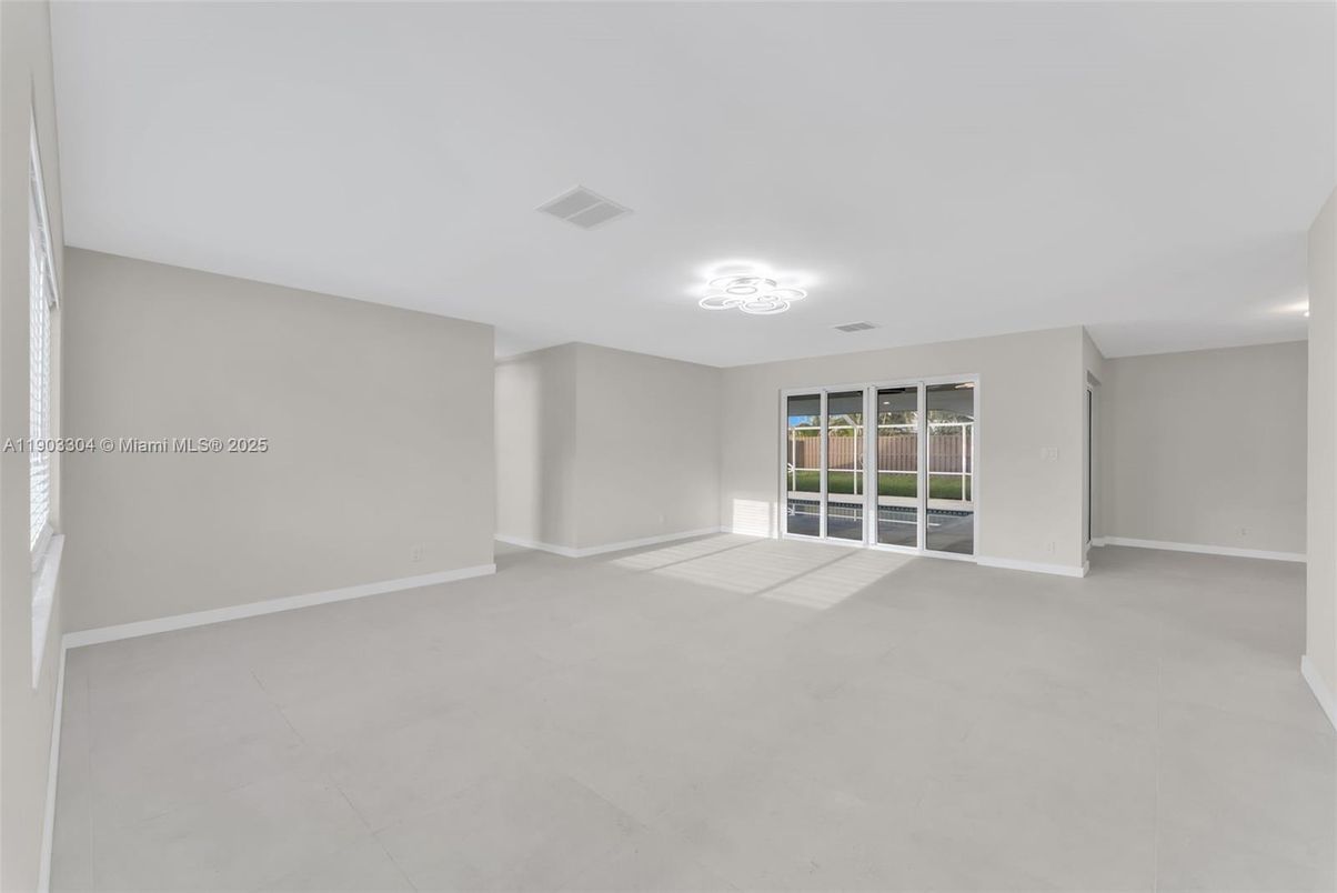 Empty room, Interior