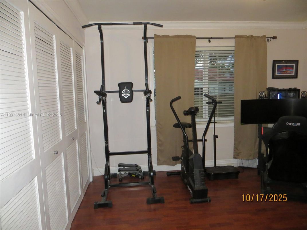 Fitness Equipment, Interior, Wood Texture Flooring