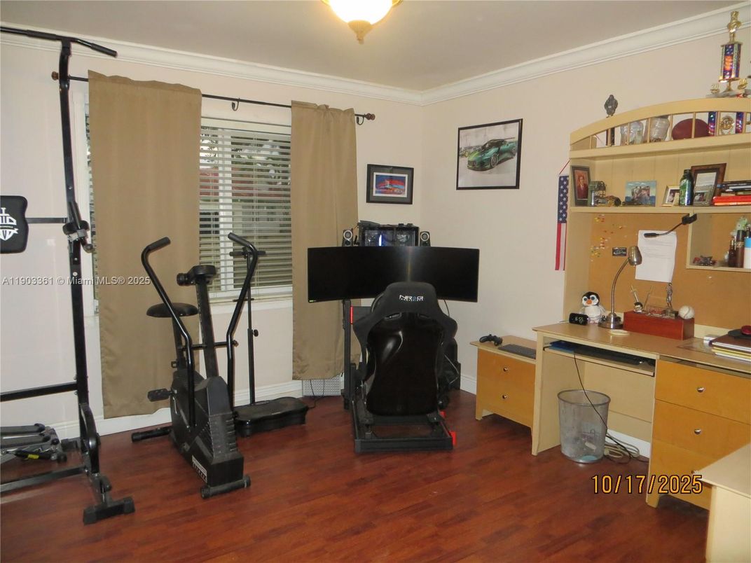 Fitness Equipment, Interior, Wood Texture Flooring