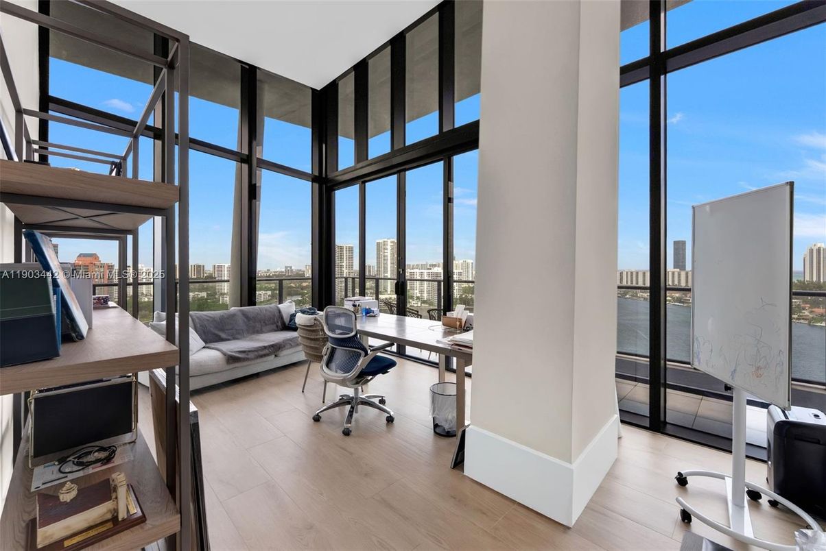 Home Office, Interior, Water, Wood Texture Flooring