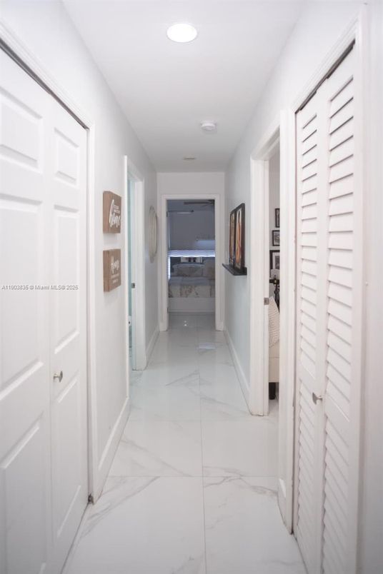 Interior, Marble, Recessed Lighting