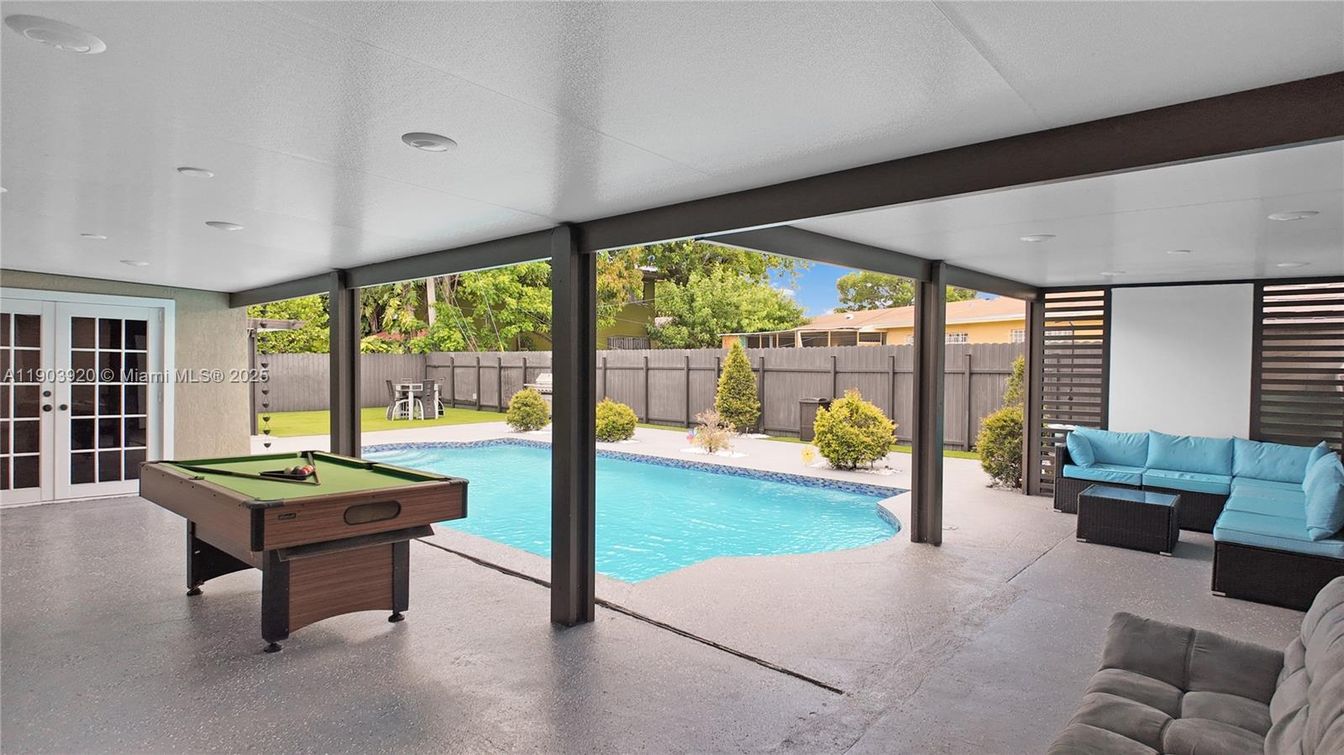 Billiard Table, Exterior, Game Room, Interior, Pool, Recessed Lighting