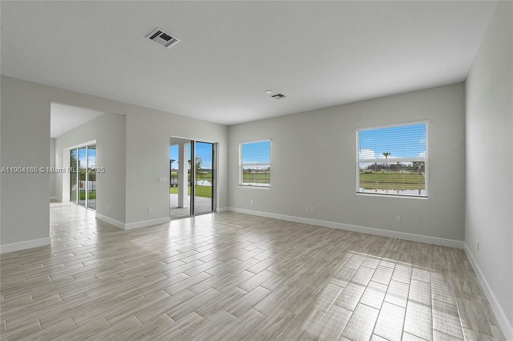 Empty room, Interior, Wood Texture Flooring