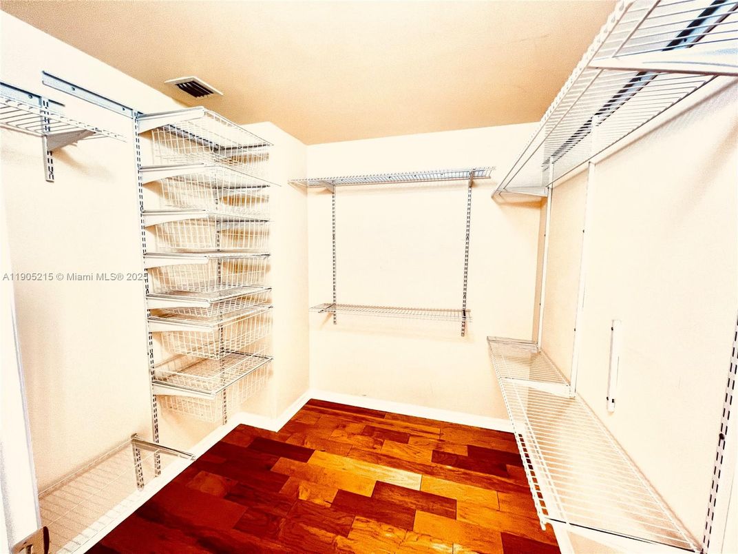 Interior, Walk-in Closets, Wood Texture Flooring