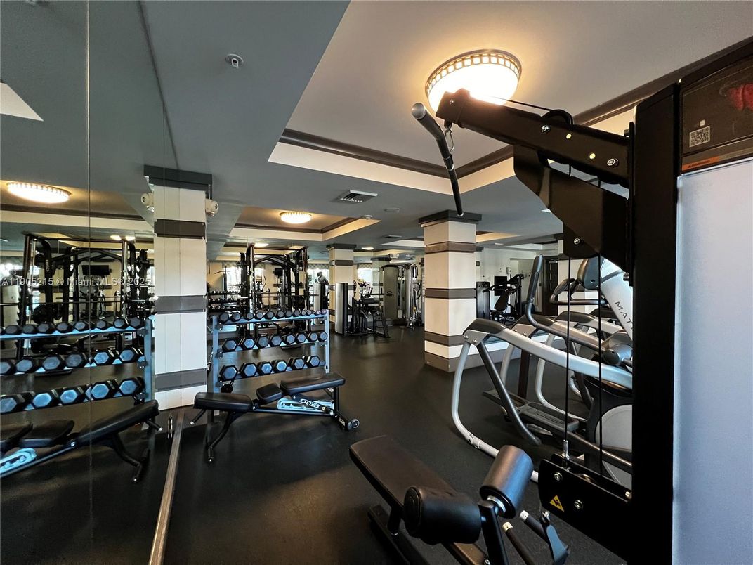 Fitness Equipment, Gym, Interior