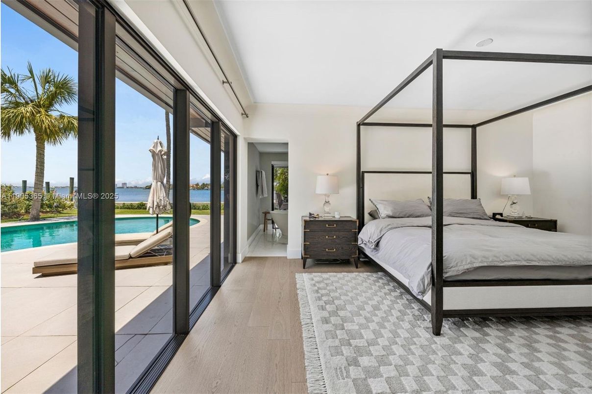 Bedroom, Interior, Water, Wood Texture Flooring