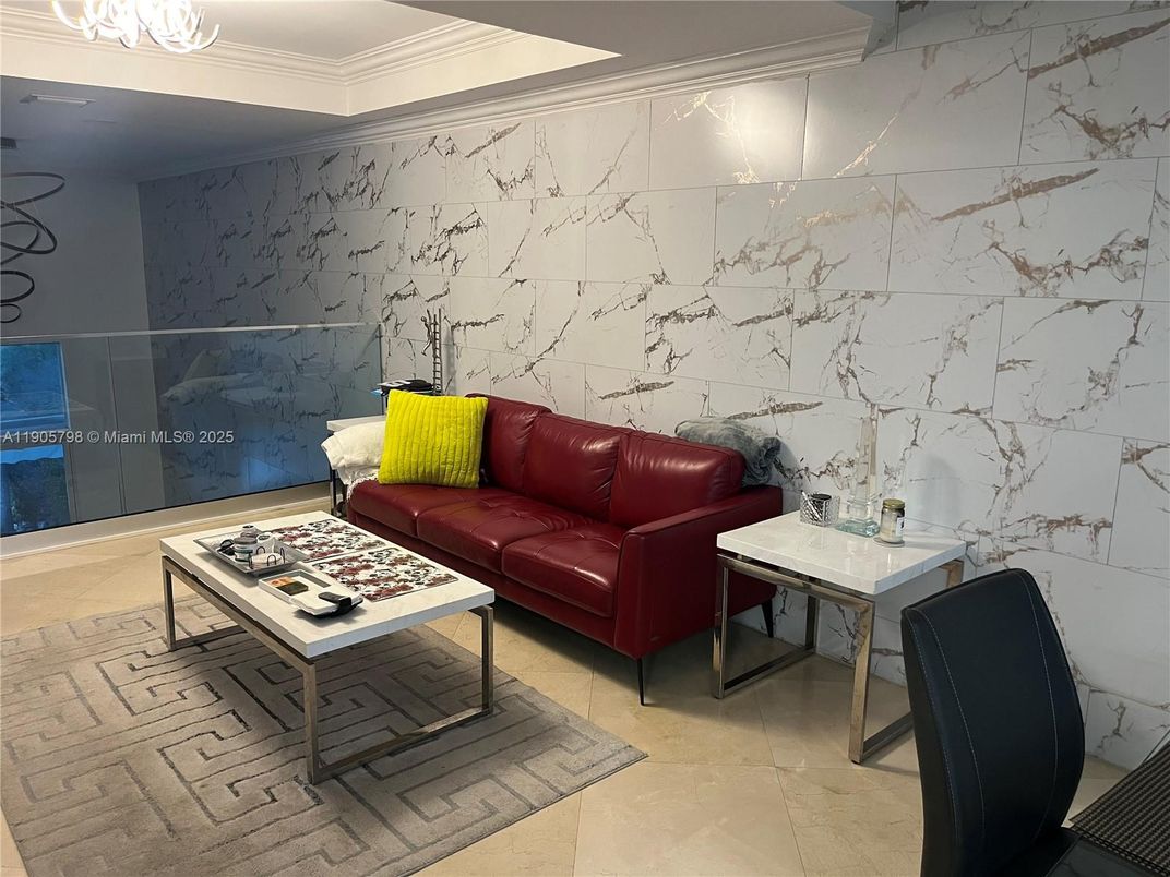 Interior, Living room, Marble Walls