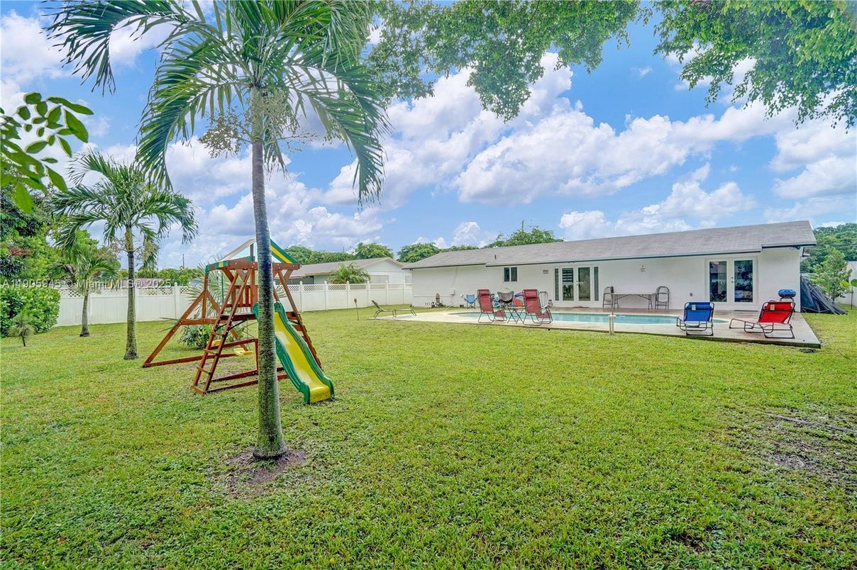 Backyard, Exterior, Playground, Pool