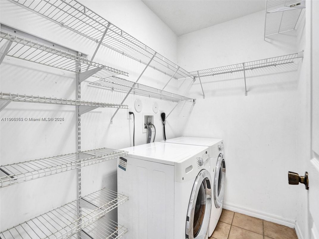 Interior, Utility Closets, Washer