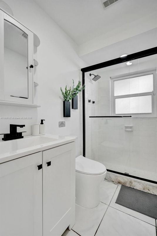Bathroom, Glass Shower, Interior