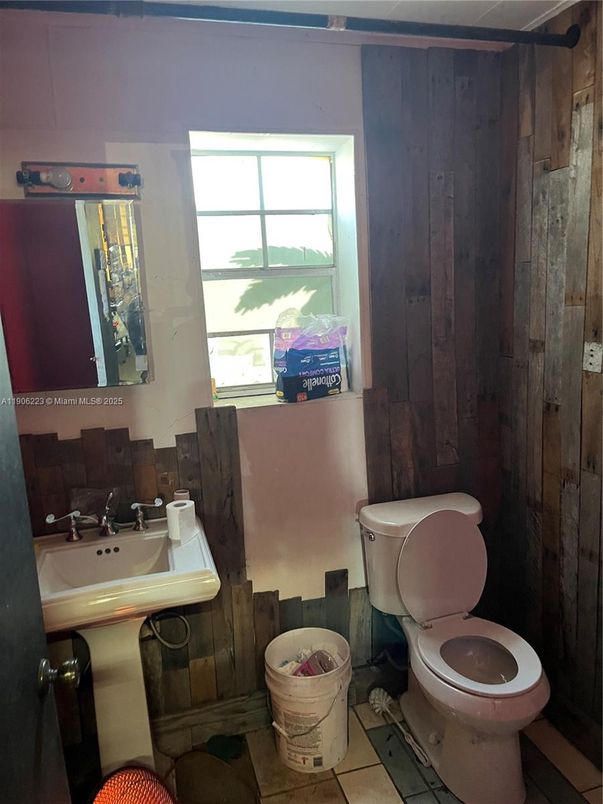 Bathroom, Interior, Wooden Walls