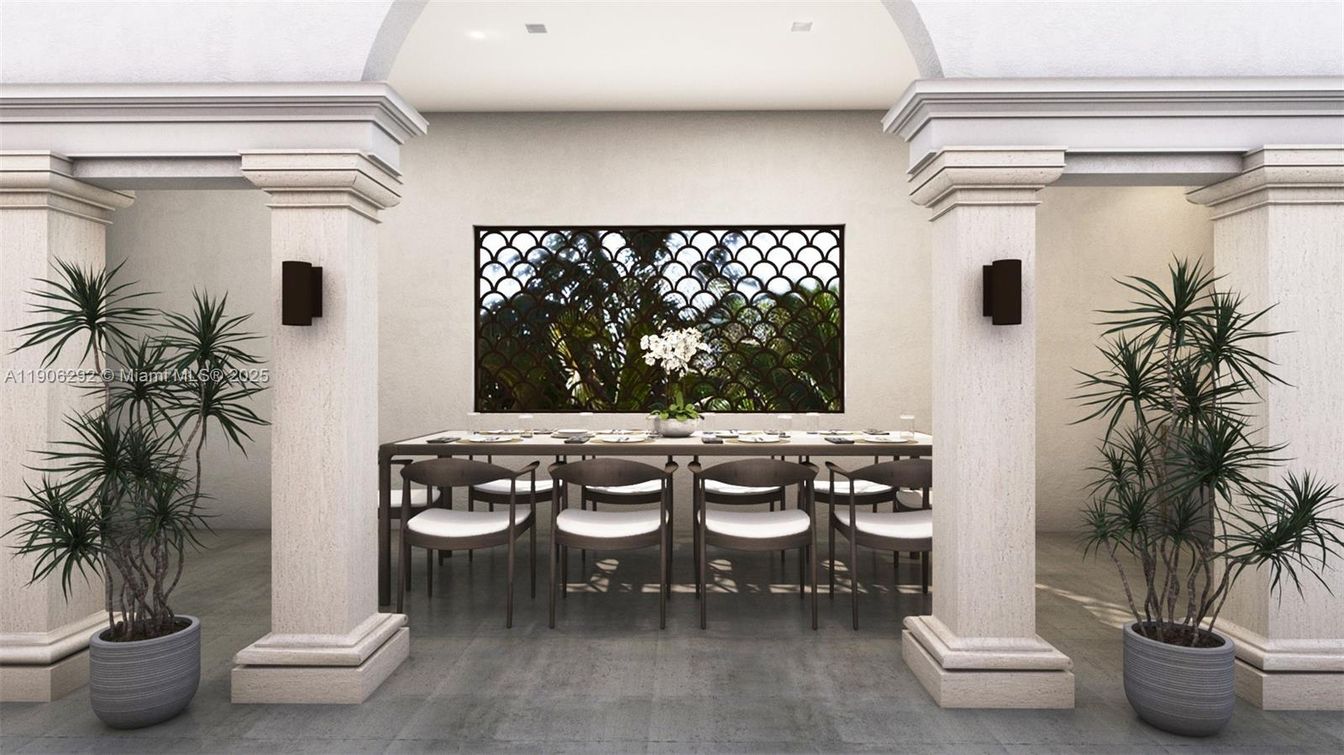 Dining room, Interior