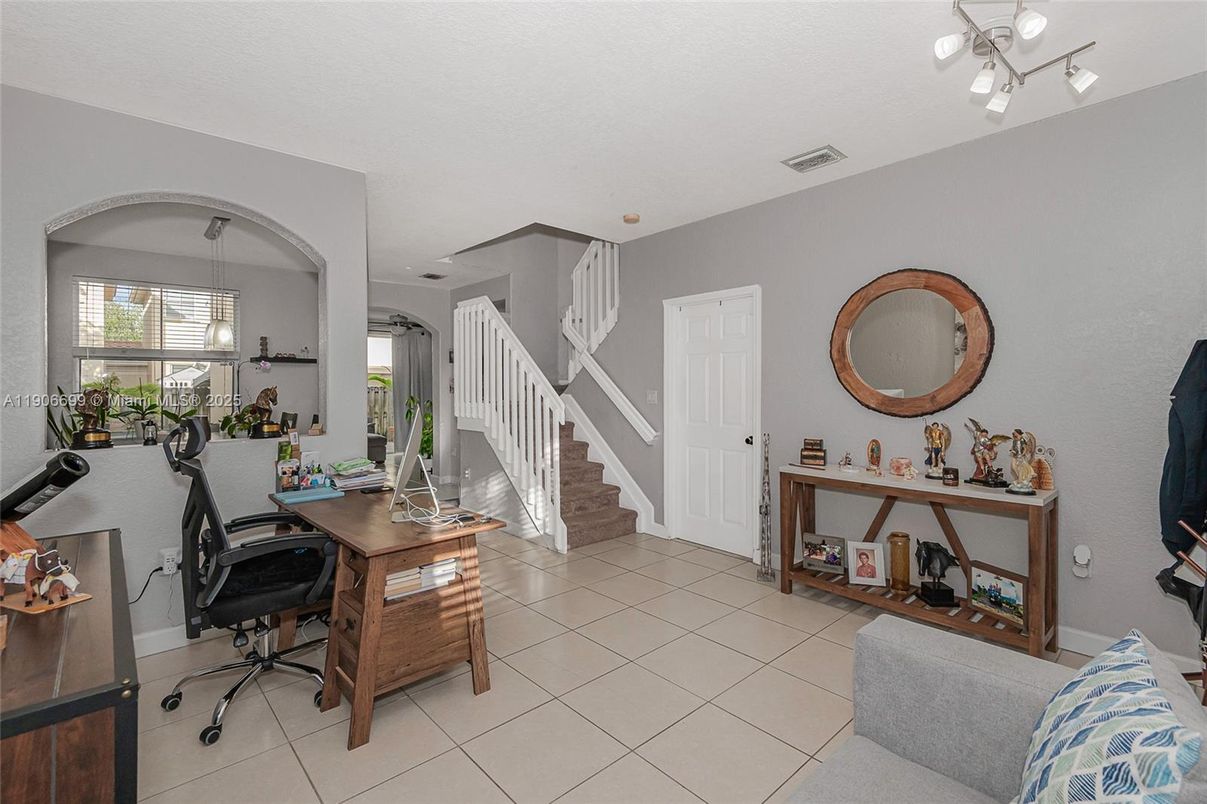 Home Office, Interior, Pendant Lights