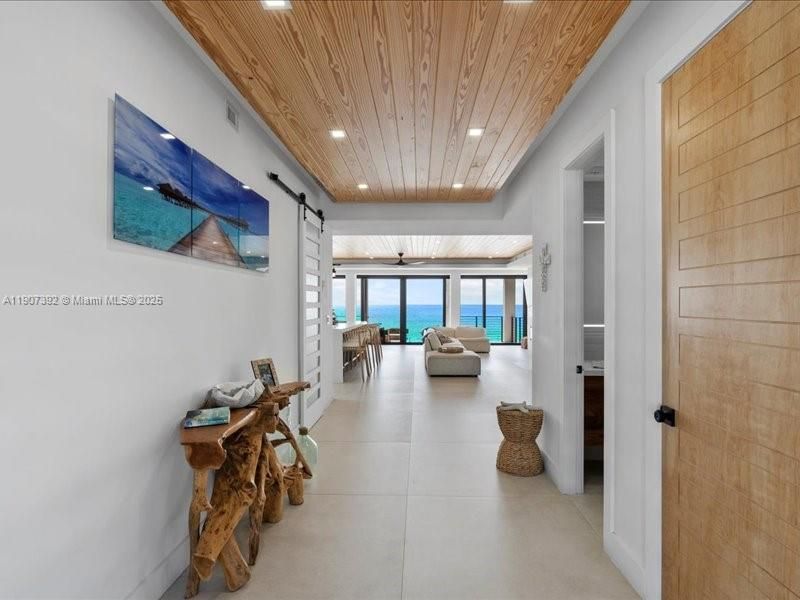 Interior, Recessed Lighting, Water, Wooden Ceilings