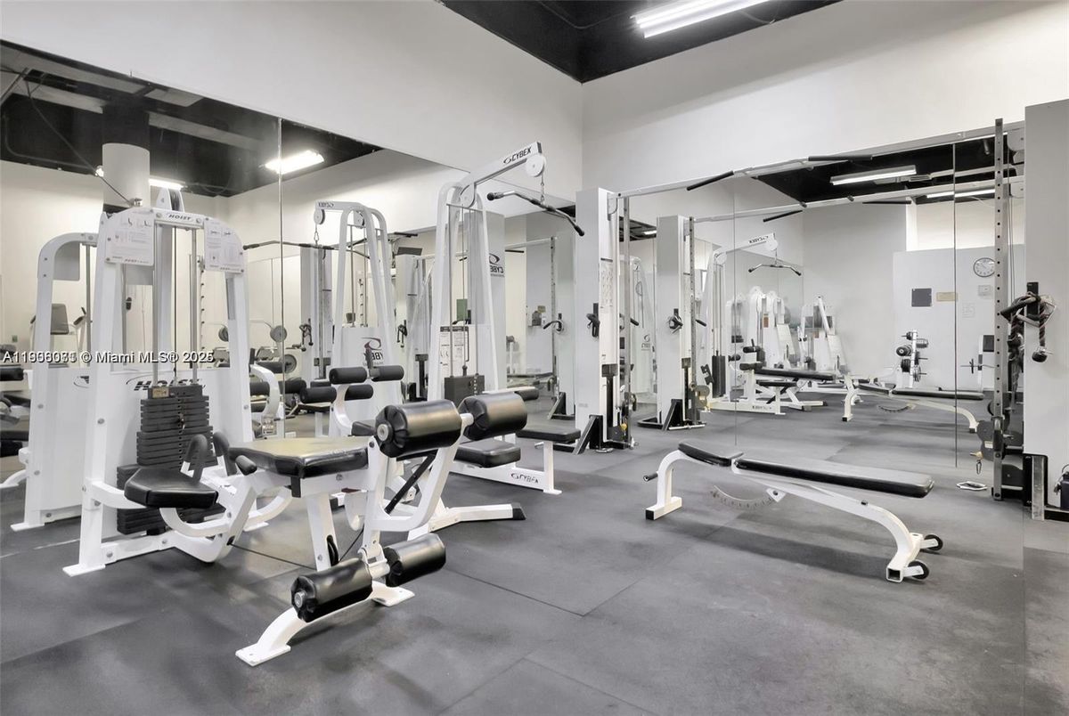 Fitness Equipment, Gym, Interior