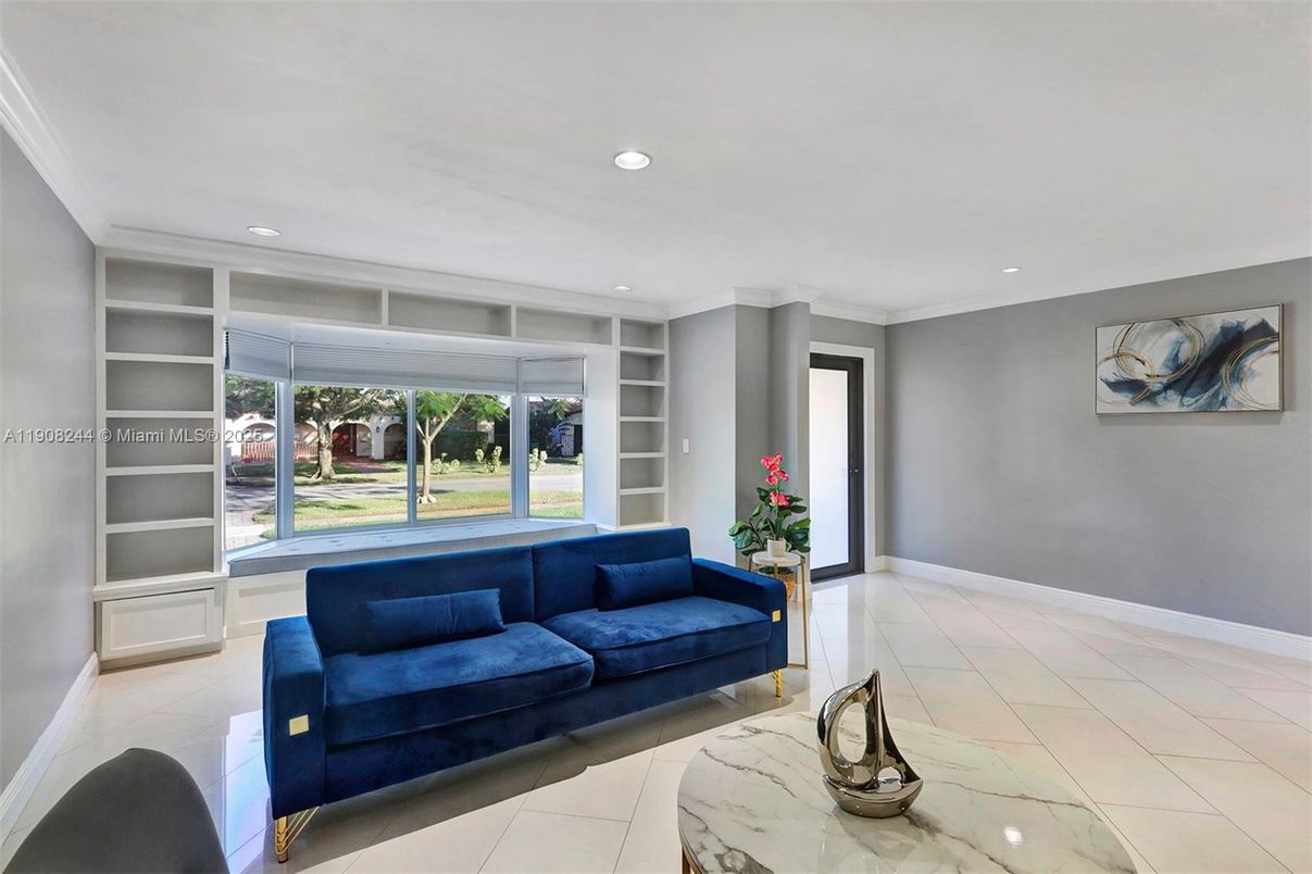 Interior, Marble, Recessed Lighting