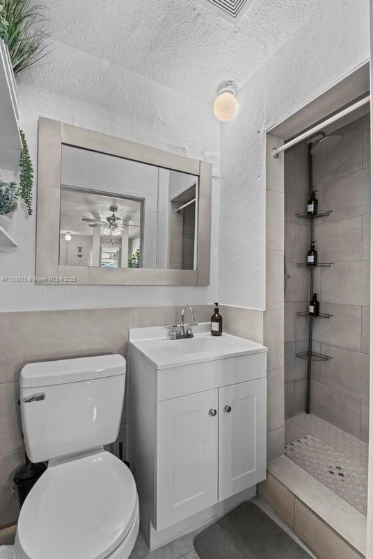 Bathroom, Dual Sink Vanities, Glass Shower, Interior