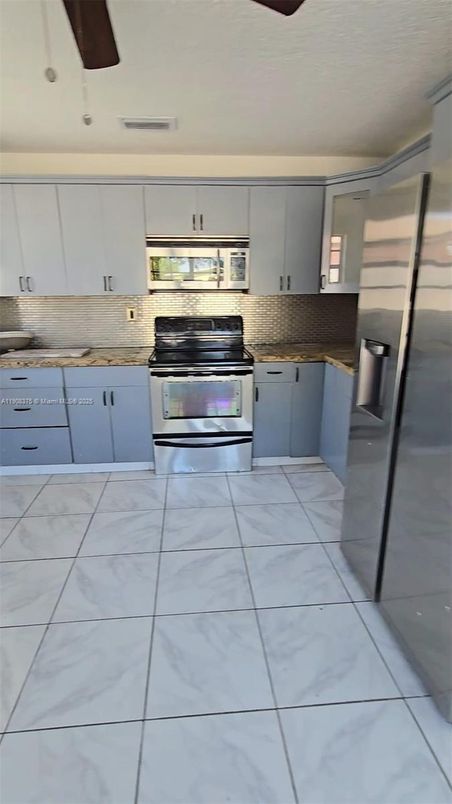 Interior, Kitchen, Stainless Steel Appliances