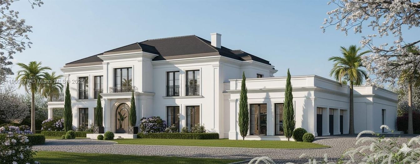 Exterior, Facade, French Provincial