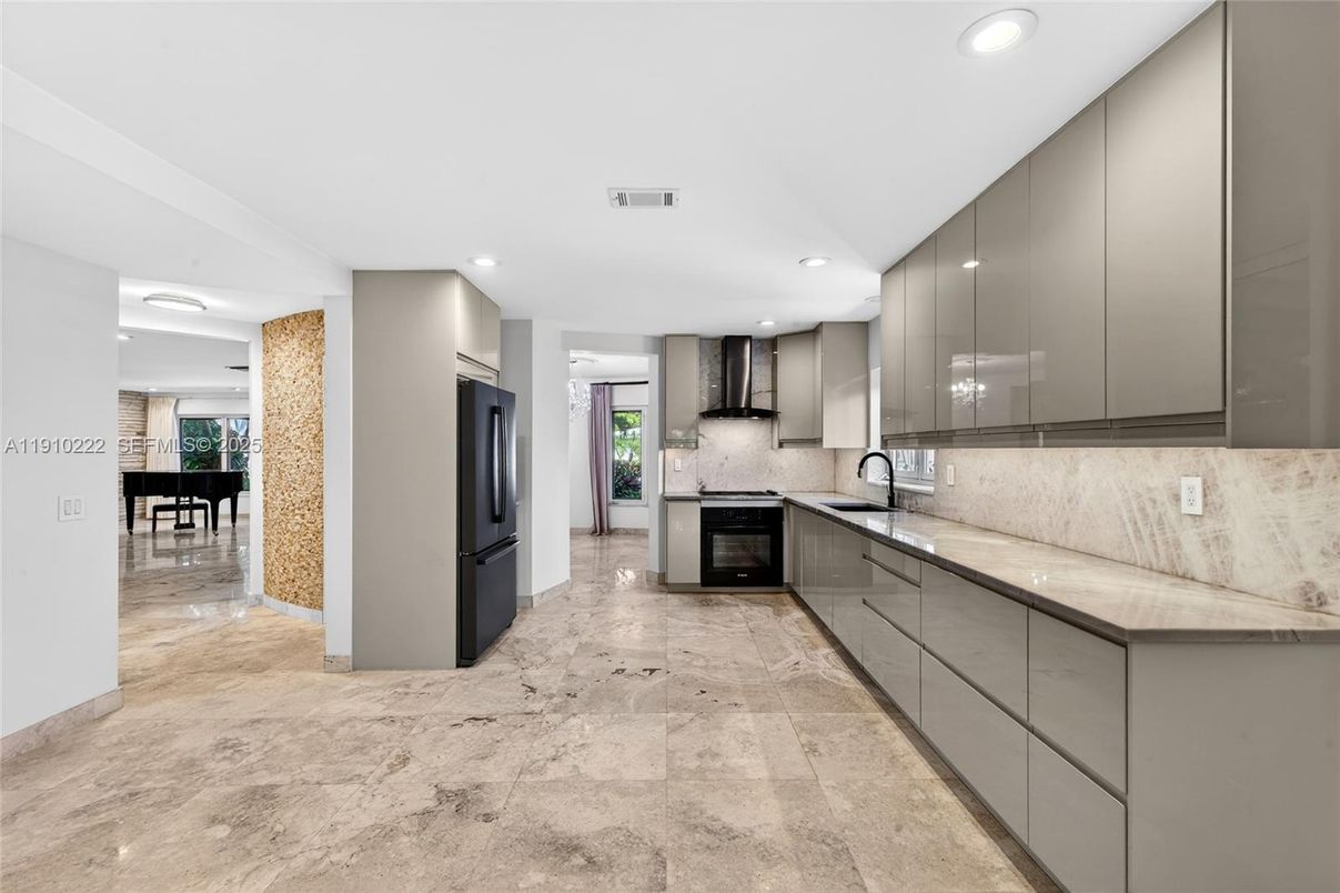 Interior, Kitchen, Recessed Lighting, Stainless Steel Appliances