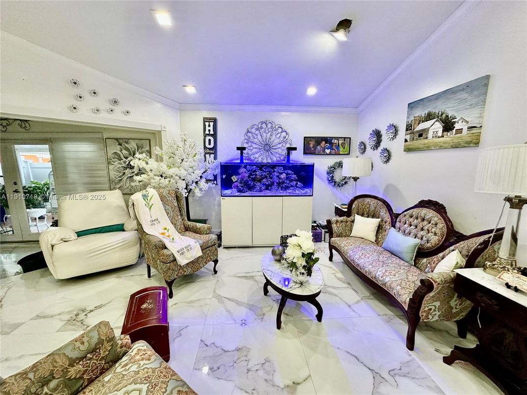 Interior, Living room, Marble, Recessed Lighting