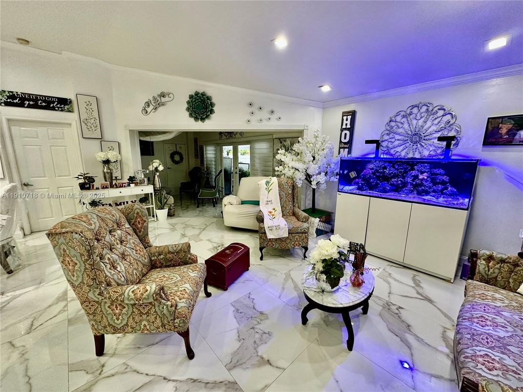 Interior, Living room, Marble, Recessed Lighting