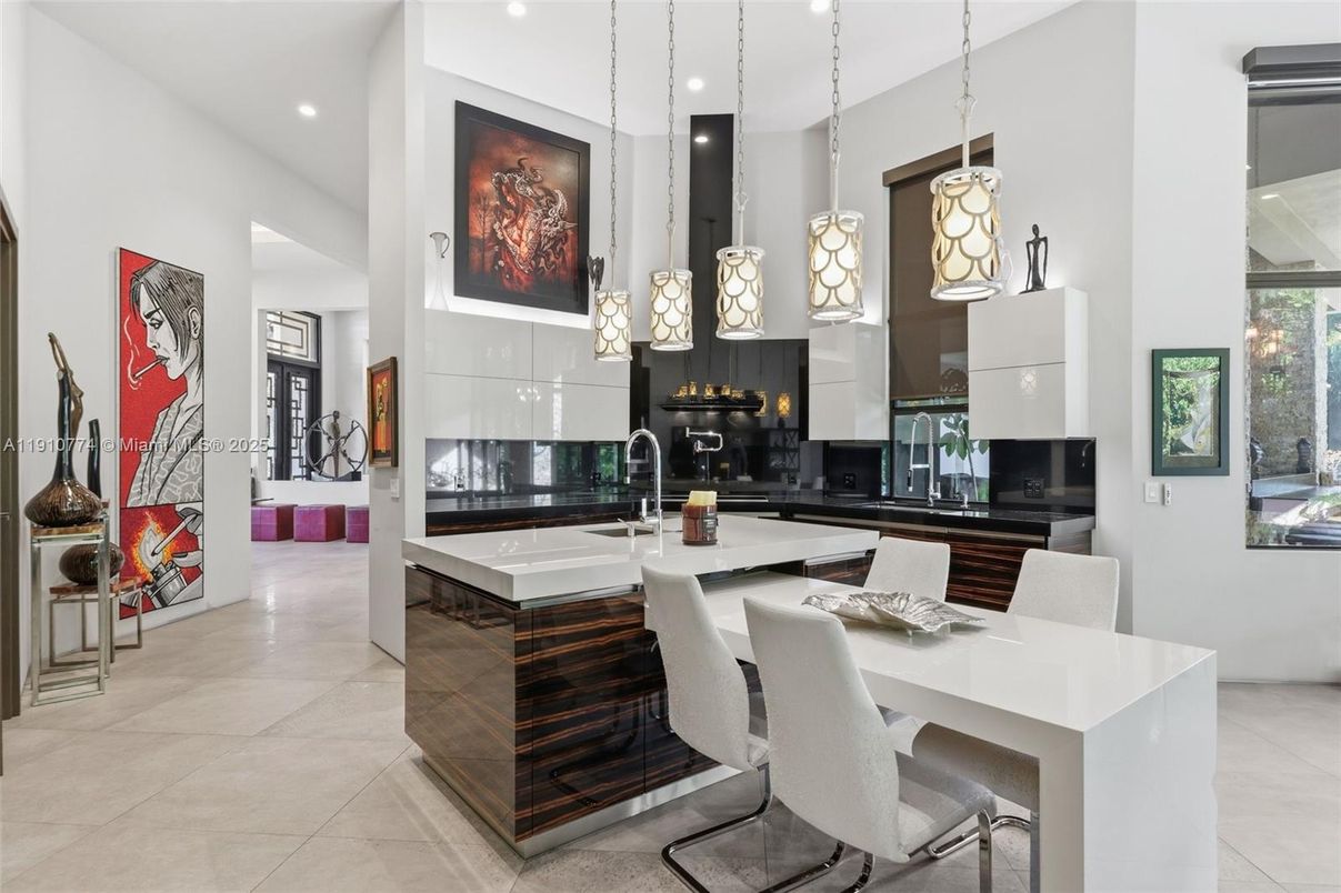 Interior, Kitchen, Pendant Lights, Recessed Lighting