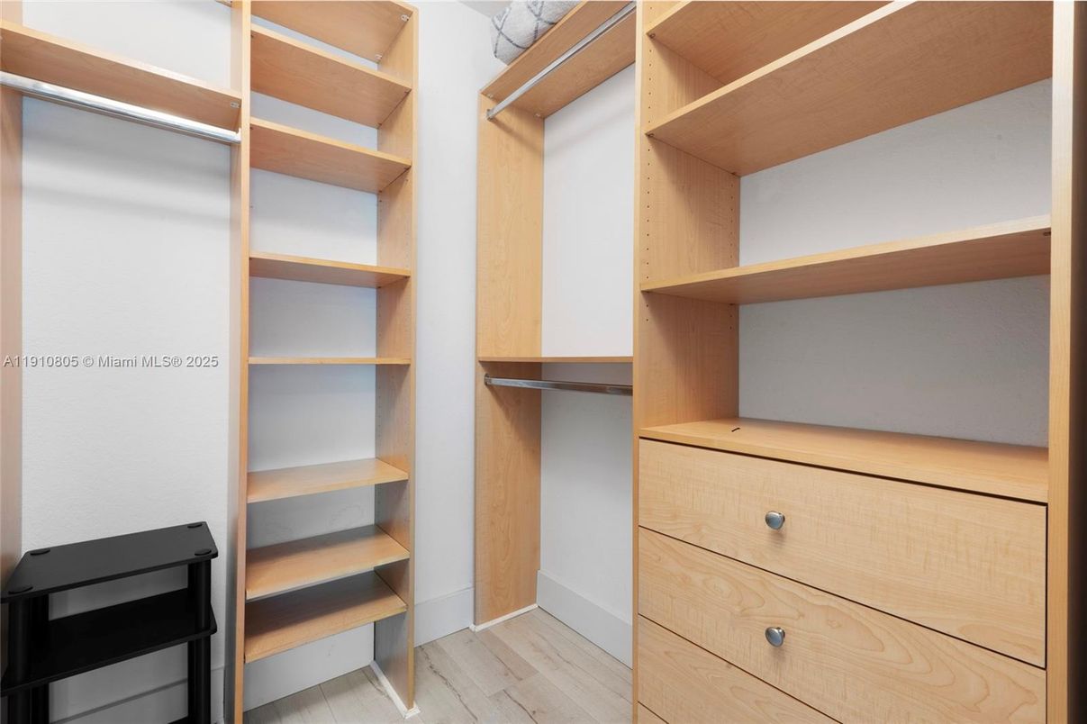 Interior, Walk-in Closets, Wood Texture Flooring