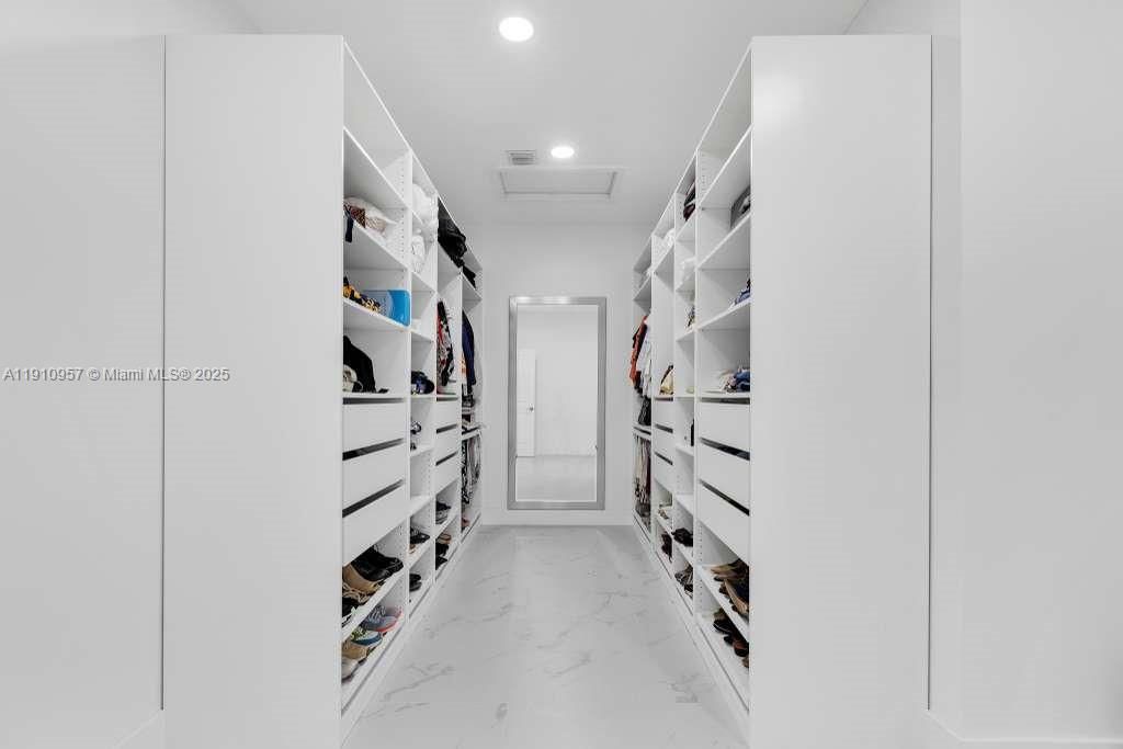 Interior, Marble, Recessed Lighting, Walk-in Closets