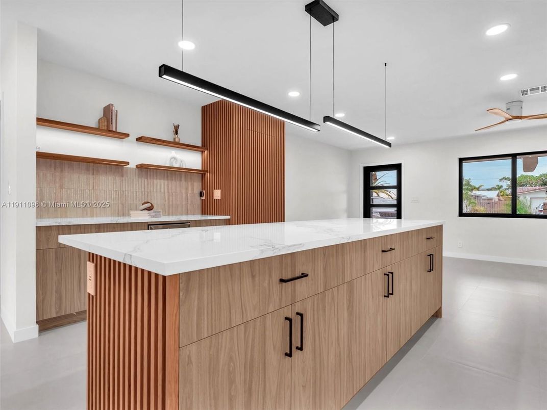 Interior, Kitchen, Pendant Lights, Recessed Lighting
