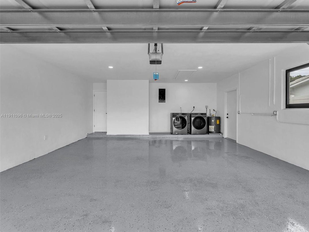 Garage, Interior, Recessed Lighting