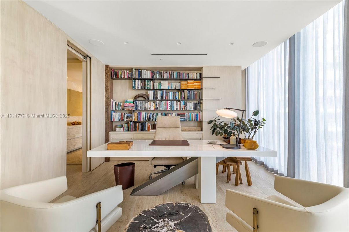 Home Office, Interior, Recessed Lighting