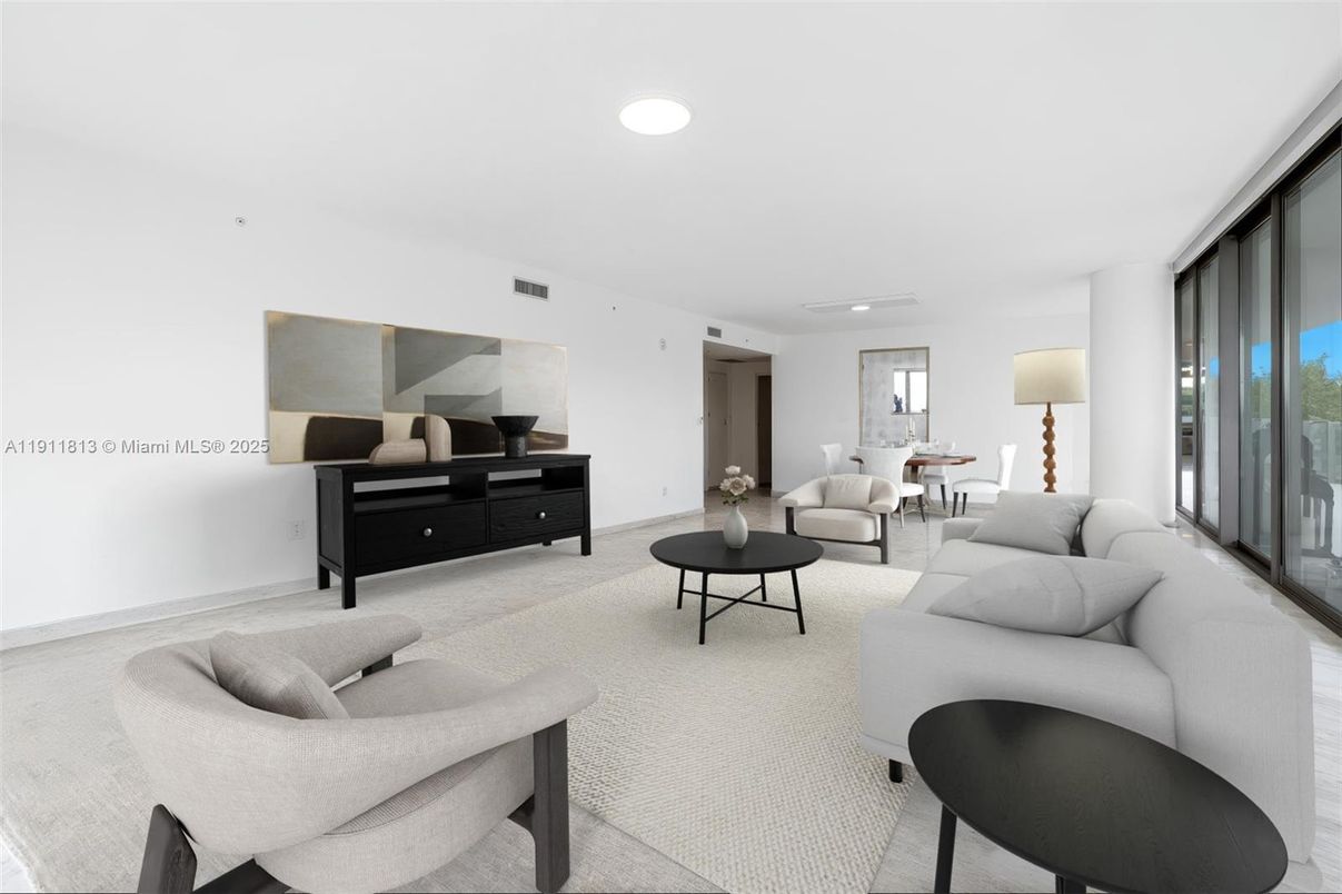 Dining room, Interior, Living room, Recessed Lighting