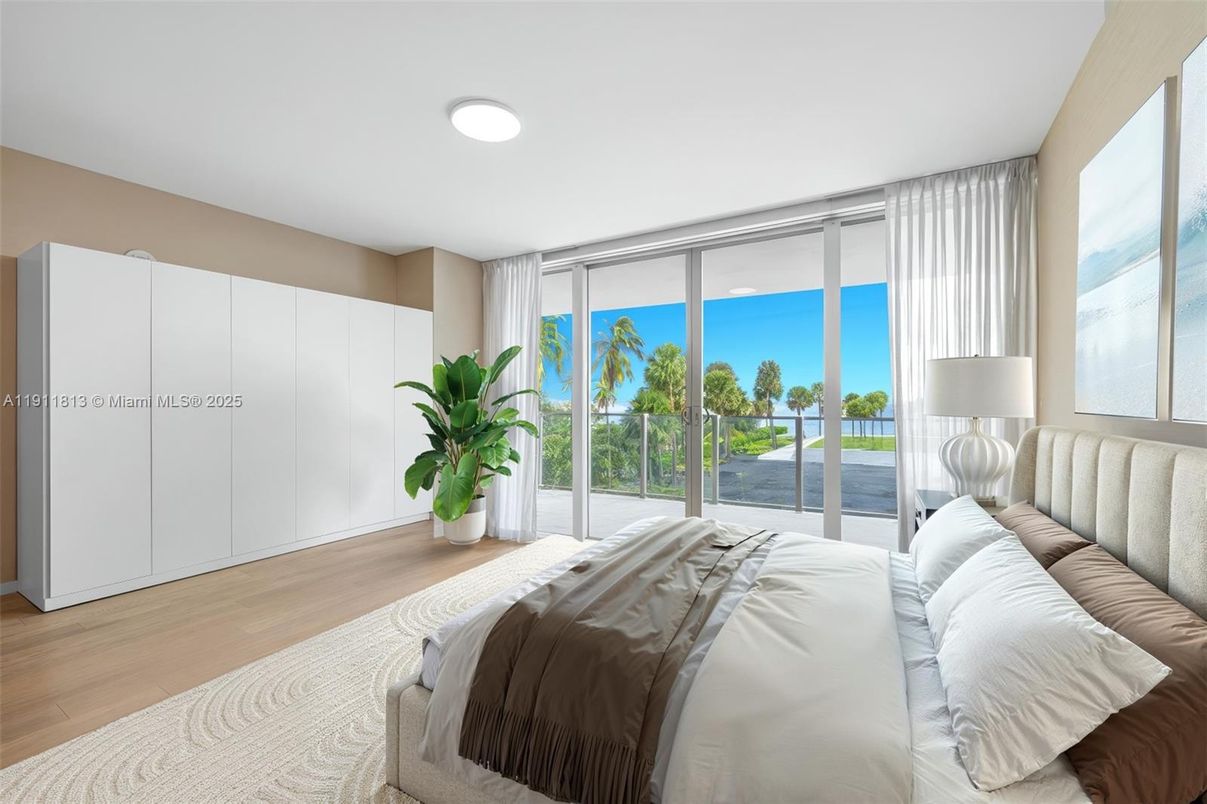 Bedroom, Interior, Water, Wood Texture Flooring