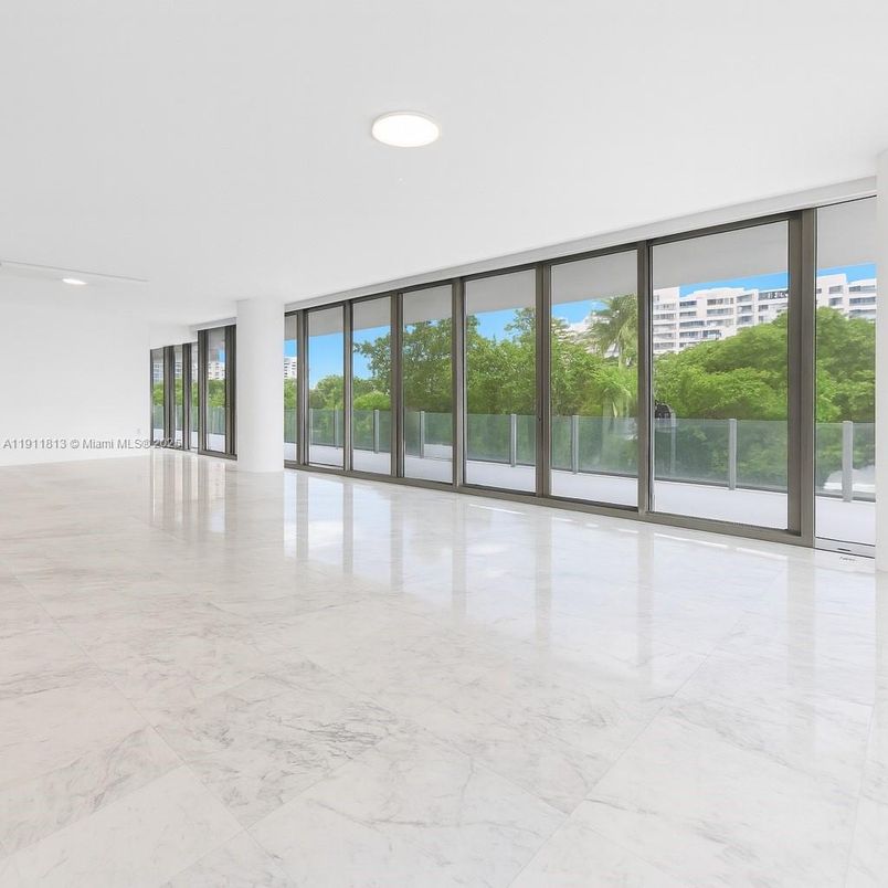 Empty room, Interior, Marble, Recessed Lighting, Water