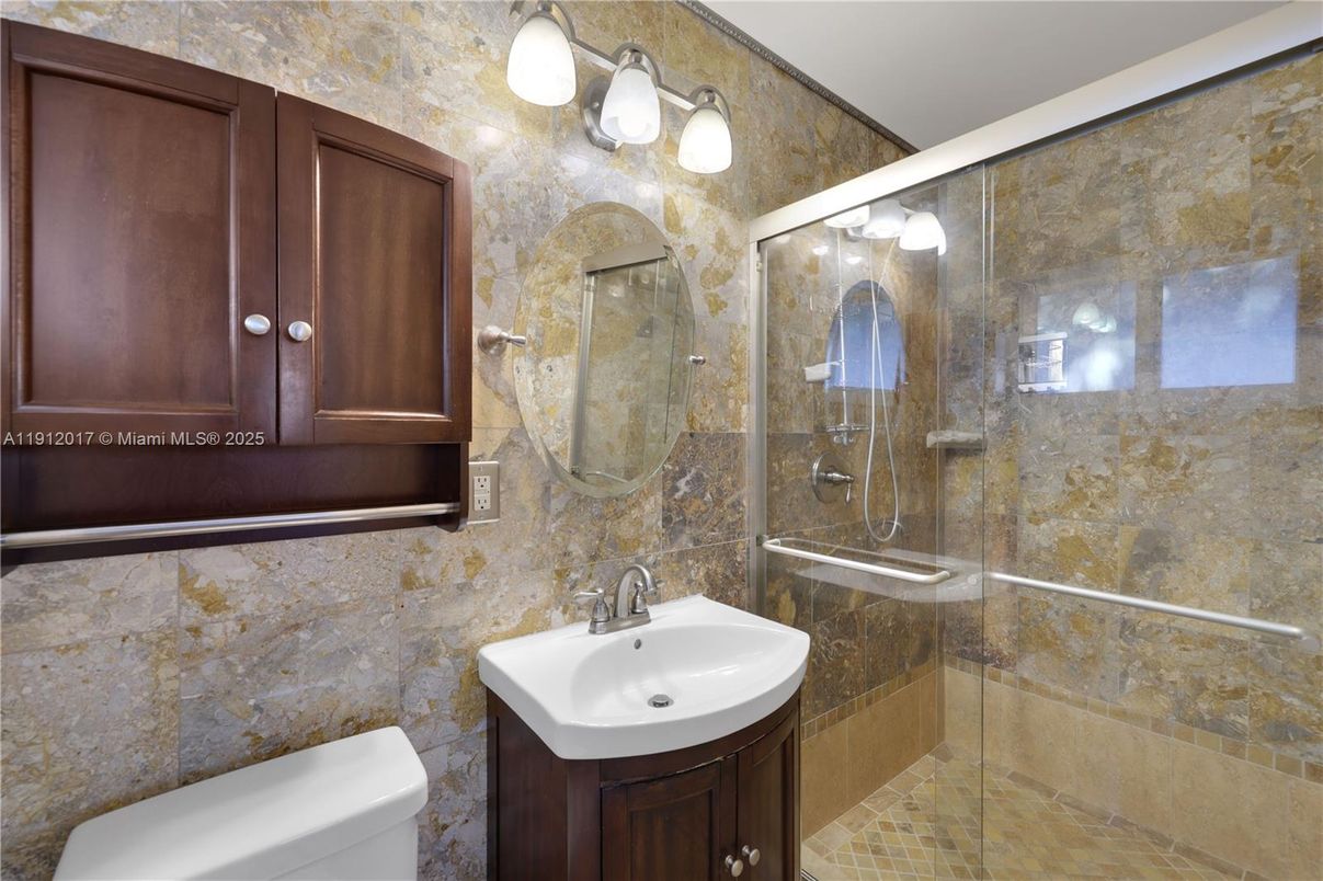 Bathroom, Glass Shower, Interior