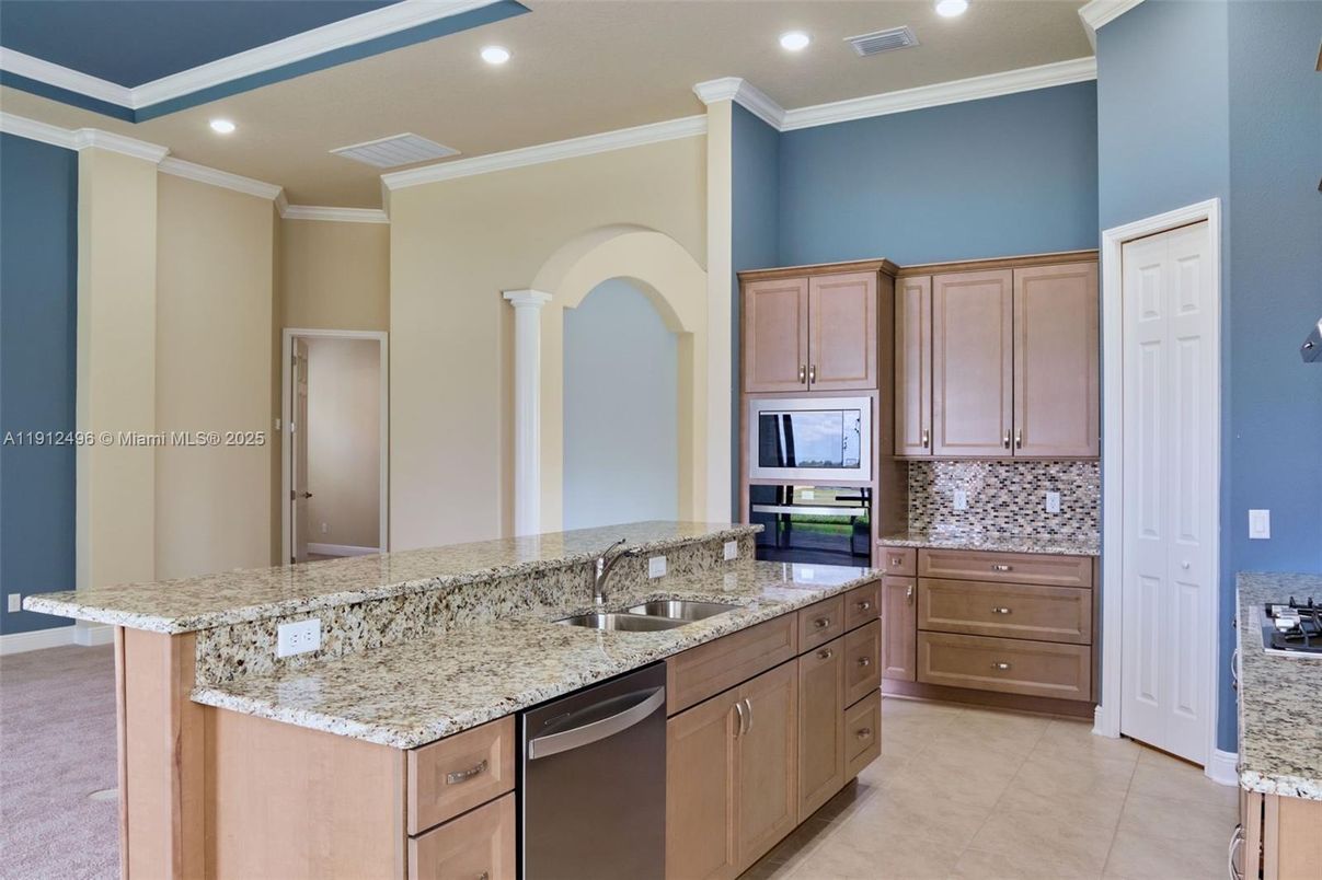 Interior, Kitchen, Recessed Lighting, Stainless Steel Appliances