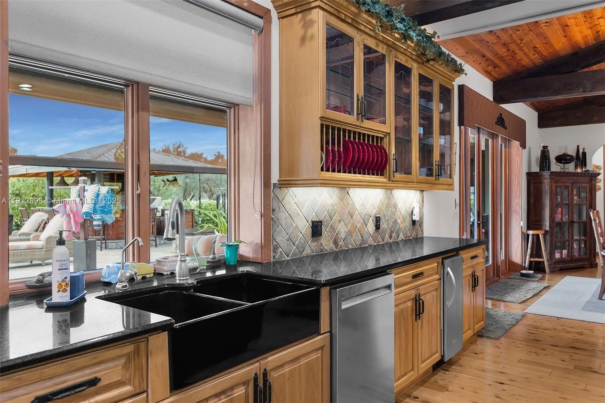 Interior, Kitchen, Wooden Beams, Wooden Ceilings, Wood Texture Flooring