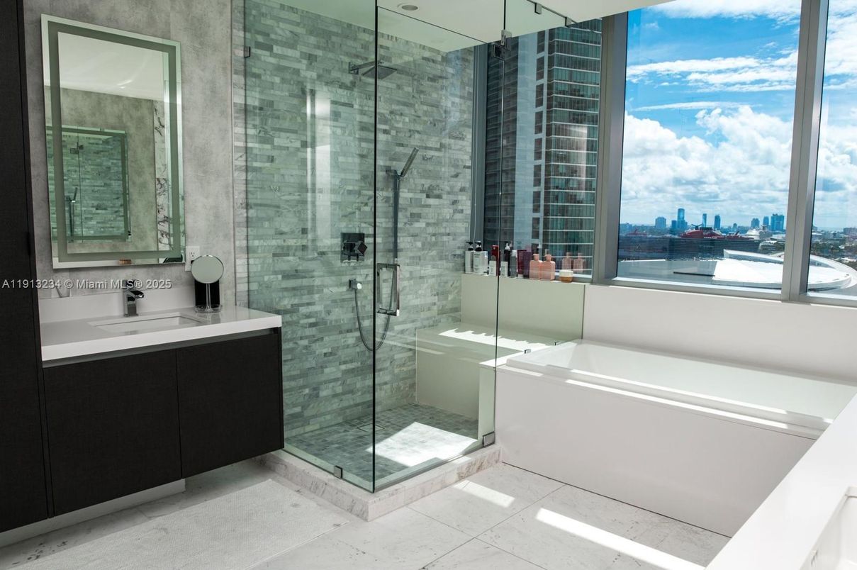 Bathroom, Glass Shower, Interior, Water