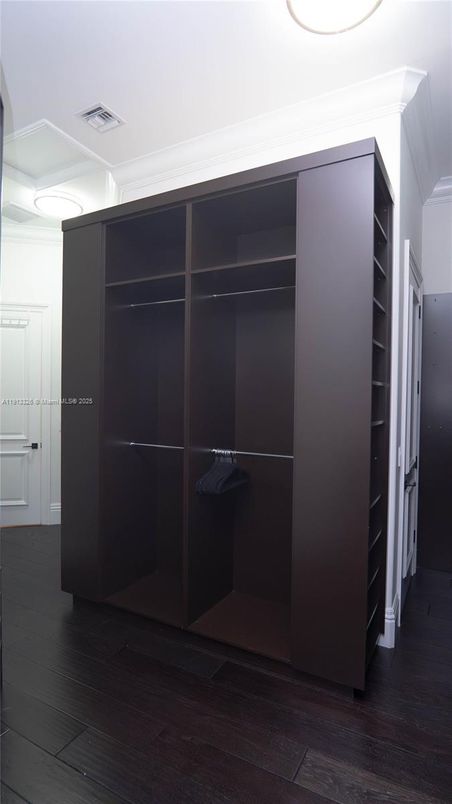 Interior, Walk-in Closets, Wood Texture Flooring