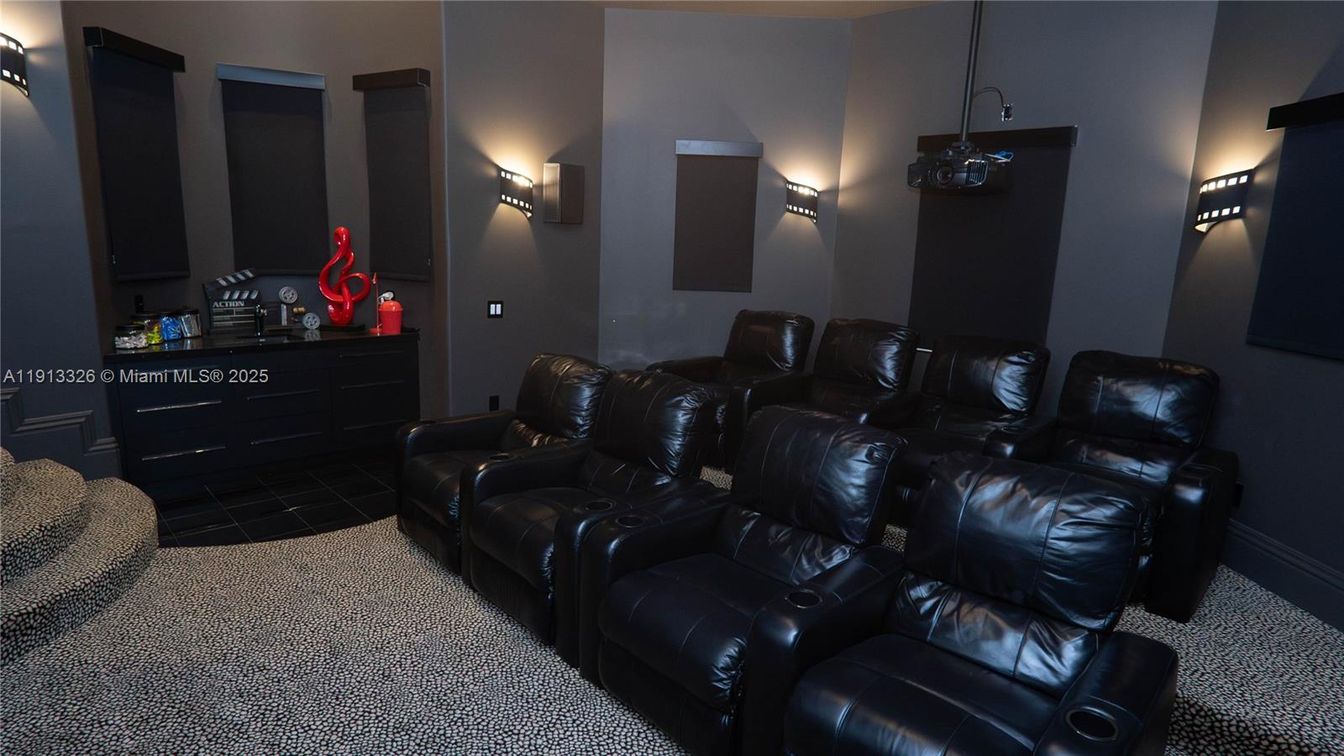 Home Theatre Room, Interior, Theatre Room