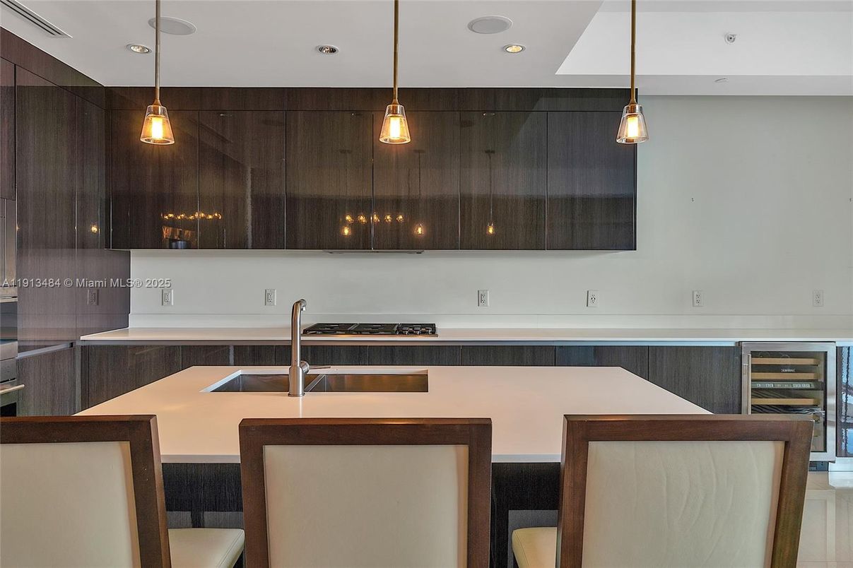 Interior, Kitchen, Pendant Lights, Recessed Lighting