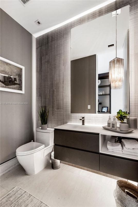 Bathroom, Interior, Pendant Lights