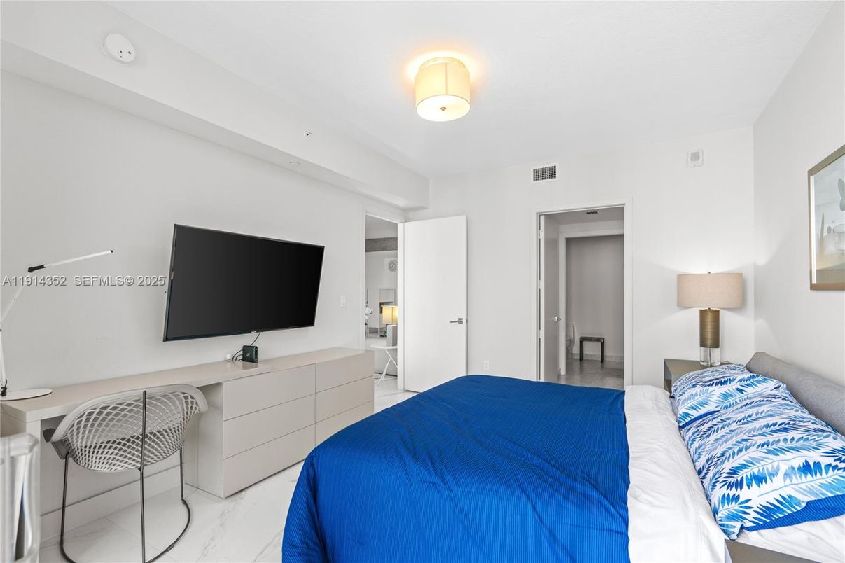 Bedroom, Interior, Marble