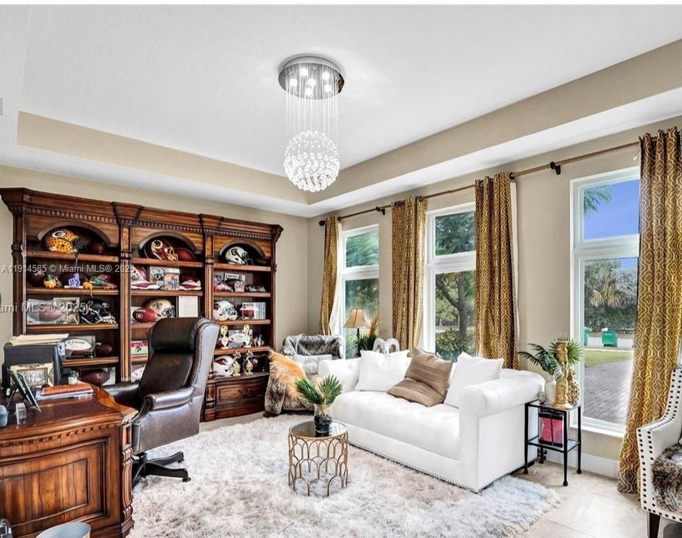 Home Office, Interior, Pendant Lights